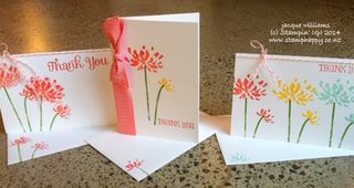 Stampin up too kind easy workhop kit notecards