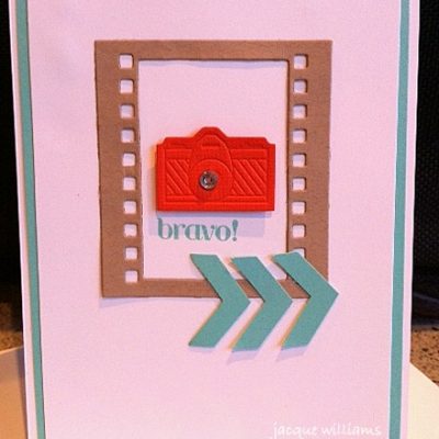 On Film Framelits Quick & Easy Card