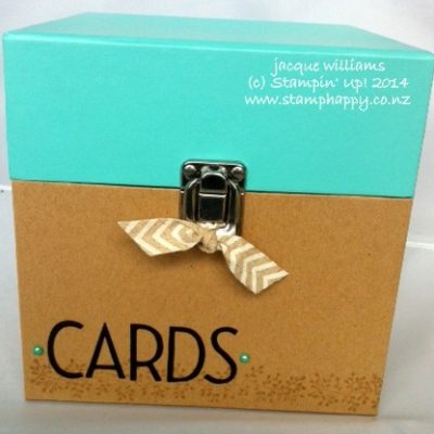 Card Organizer Box – A Year of Cards