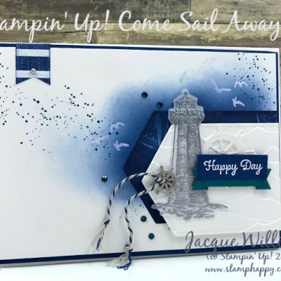 Come Sail Away Nautical Card