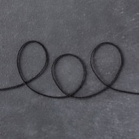 Basic Black Solid Baker's Twine