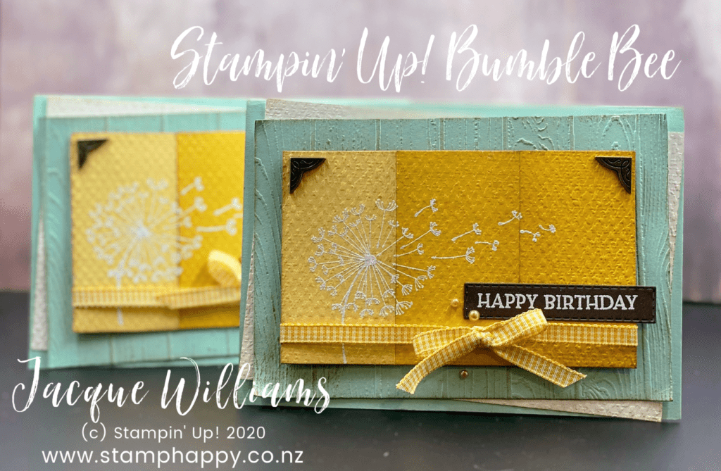 stampin up bumble bee how does it compare how do I use what goes with bumble bee bumblebee