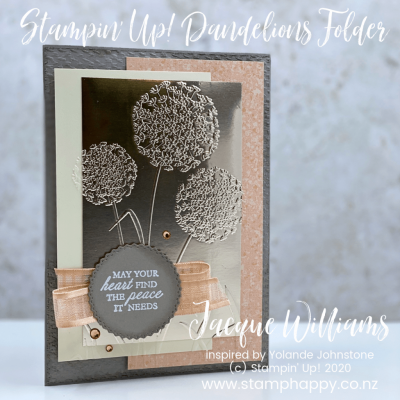How to Use the Dandelion and Magnolia Embossing Folders