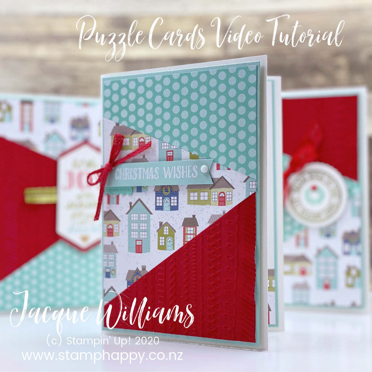 Trimming the Town in Happy & Festive Colors – Video Tutorial