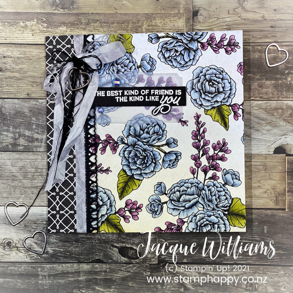 When your printed paper is not quite what you need, alter it with your alcohol markers and or your blending brushes!  Here's how!    Stamping classes New Zealand Stampin' Up! Independent Demonstrator