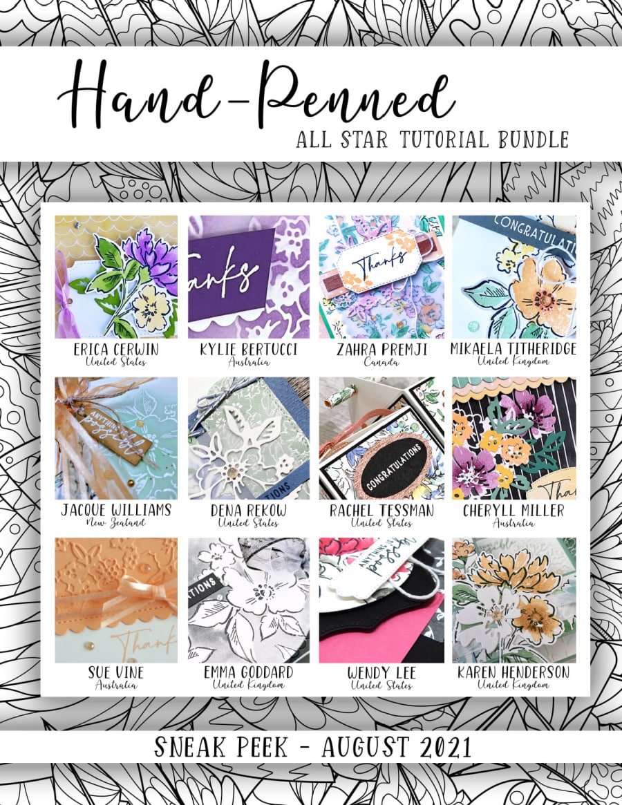 Hand Penned 12 Video Tutorial Collection – Free Gift with Purchase!