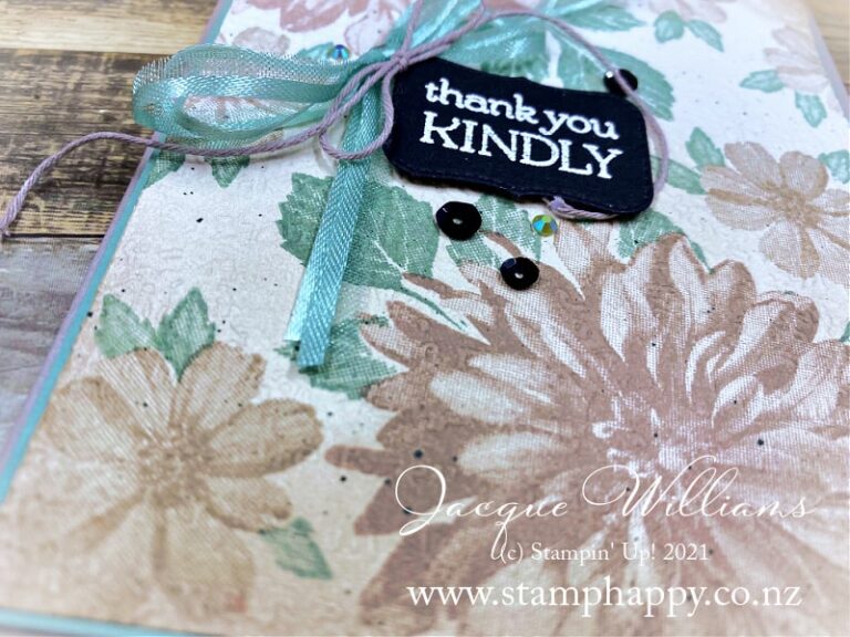 Delicate Dahlias in Gray Granite - Video Tutorial - Stamp Happy, Jacque ...