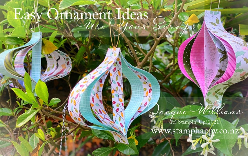 Use your scrapbooking paper DSP scraps to make fun, easy, quick ornaments!  These are so easy, it's an activity the whole family will enjoy.  Free video tutorial