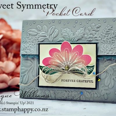 Sweet Symmetry Gift Certificate Pocket Card