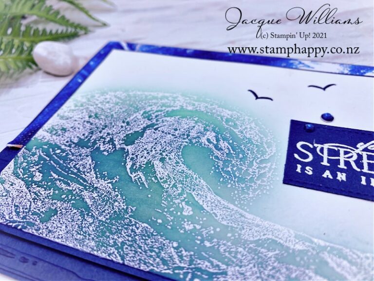 Waves of Inspiration - Simple to Stepped Up - Stamp Happy, Jacque ...