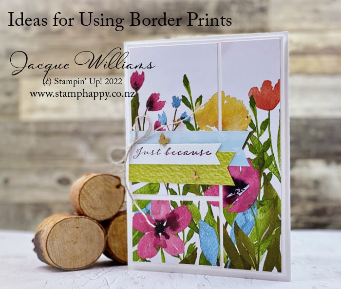 One of 3 Quick and Unique Ways to Use Border Print Papers
