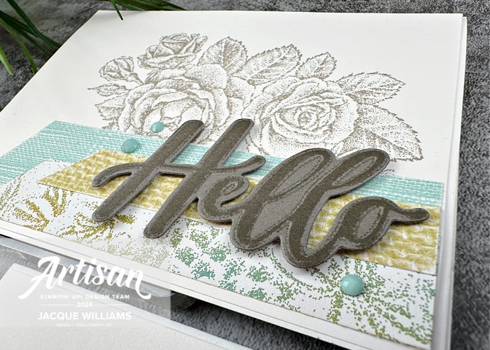 How to Use the Thoughtful Moments Hybrid Embossing Folder