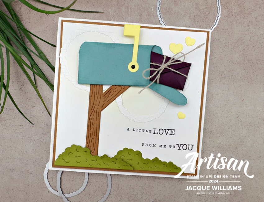 Adorable Mailbox and Mini Card!  with Sending Love