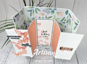 Sketched Butterflies Fun Fold Card - Free PDF Template - Stamp Happy ...