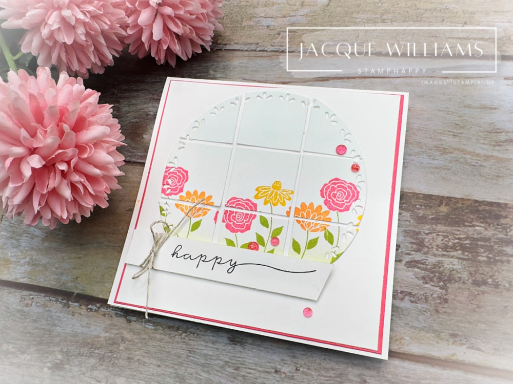 Clean & Simple: Mosaic Tile Technique with Blooming Phrases