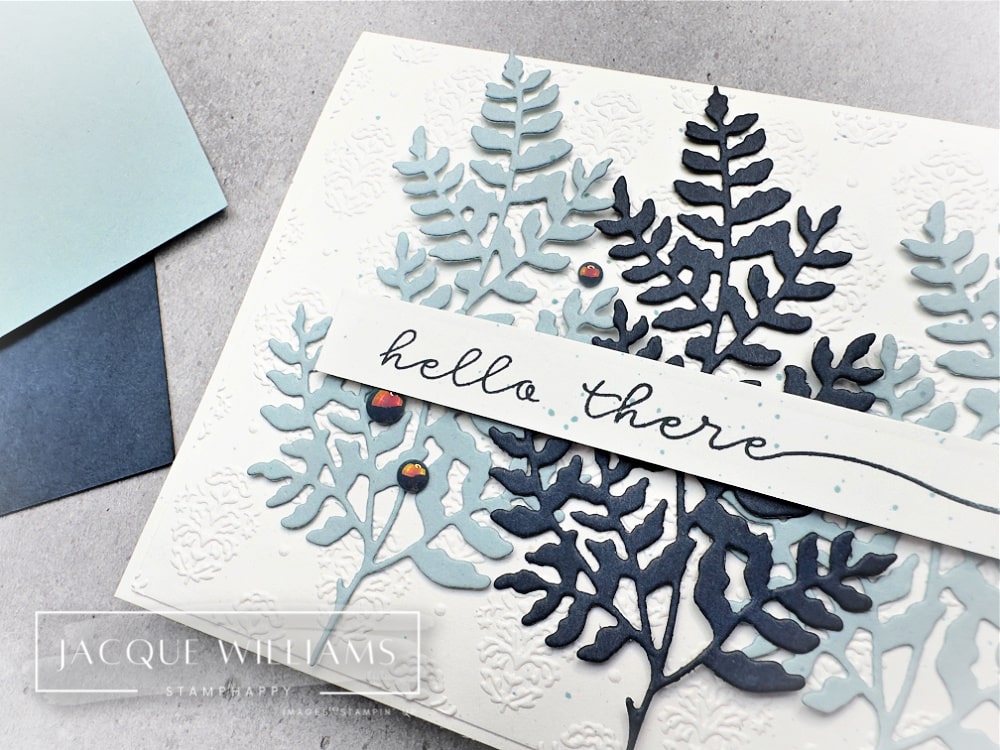 Clean & Simple Card Featuring Beautiful Motifs Dies