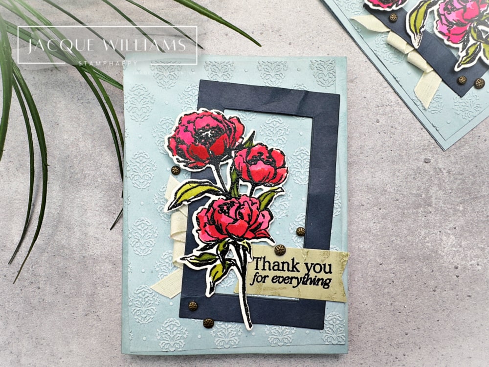 Beautiful Gallery – Vintage Style Card with Watercoloring