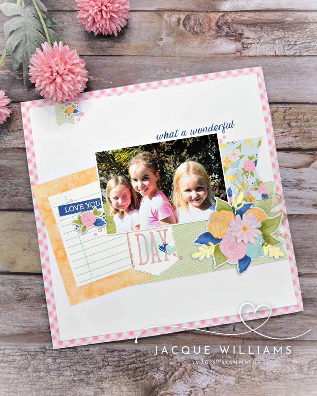 3 Tips for Pre-printed Die Cut Sheets – Wildflower Birthday Scrapbooking Layout