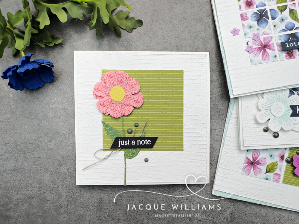 Love a good One Sheet Wonder—but want to take it up a notch?
Think of this template as a creative jumpstart for those days when your mojo feels a little crusty!  Today's samples feature the Floral Impressions papers, a wonderful collection in a rainbow of colors.