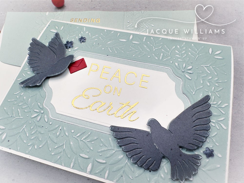 Create a fun pop up window card with the Peaceful Garden Suite, or use the images you prefer!  FREE PDF download for future reference.