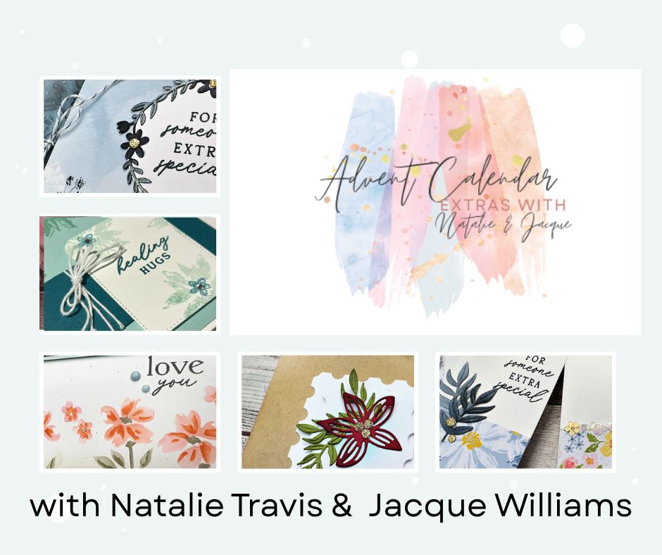 12 DAys of Crafting Advent Calendar Ideas with Jacque Williams, Natalie Travis, and Stampin' Up!