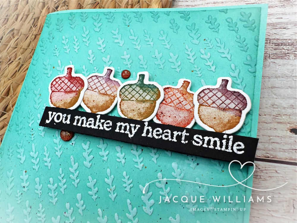 Cute Rock and Roll Acorns with Gathering Moments