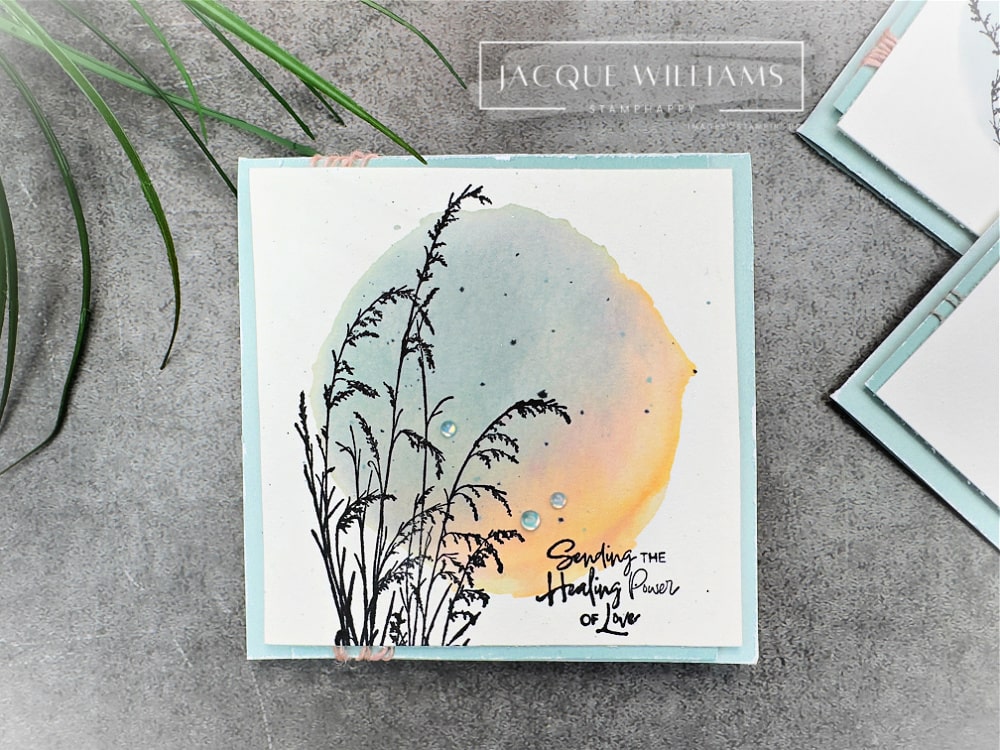 Easy Watercolor Hack! | Ink Refills Made Simple with Prairie Grass. Join me for a class online or in person with Jacque Williams, Stampin' Up! Ind. Demonstrator in New Zealand.