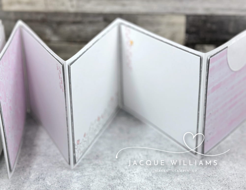 A concertina fun fold card with the Cutest Crew stamps and dies from Stampin' Up!. Perfect for lots of signatures or as a photo album.  