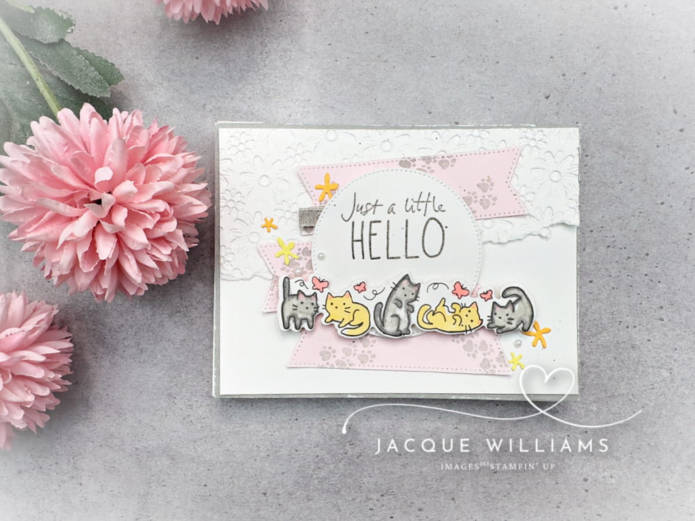 A concertina fun fold card with the Cutest Crew stamps and dies from Stampin' Up!. Perfect for lots of signatures or as a photo album.  