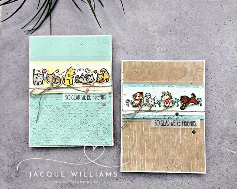 Cutest Crew Dog or Cat Card – So Glad We’re Friends