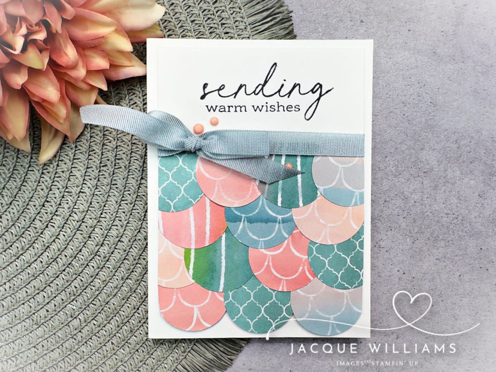 Create a unique project with your punches (or dies) and small pieces of coordinating printed paper! Quick easy idea using what you have.  Join me for a card or scrapbooking class in New Zealand.  Tauranga, Hamilton, Auckland, Nelson, Whangarei