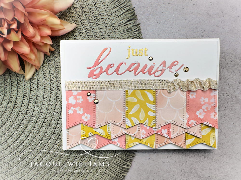 Create a unique project with your punches (or dies) and small pieces of coordinating printed paper! Quick easy idea using what you have.  Join me for a card or scrapbooking class in New Zealand.  Tauranga, Hamilton, Auckland, Nelson, Whangarei