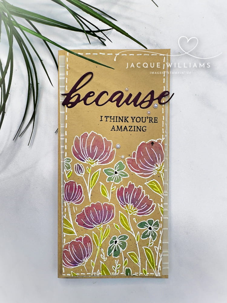 5 ways to use the white gel pen by Stampin' Up! Join me for a class online anywhere or in person in New Zealand