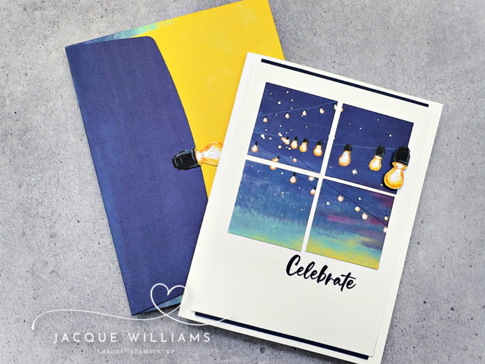 Faux Window Card with the May 2026 Stampin' Up! Paper Pumpkin Sparkling Celebrations Kit! Plus more alternative project ideas.