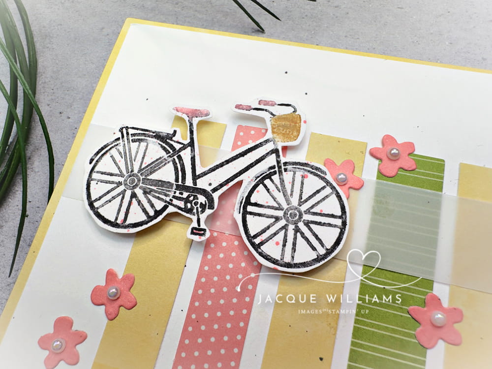 Paper Pumpkin Bikes & Blooms alternative project ideas with Jacque Williams - StampHappy.  Subscribe for a kit sent to you every month