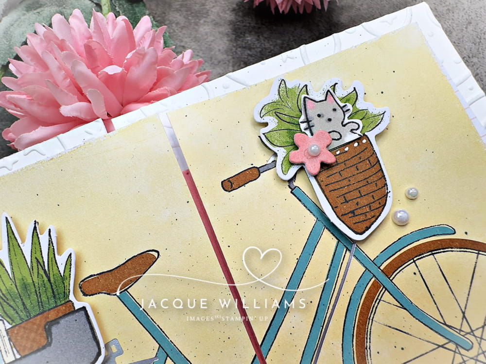 Paper Pumpkin Bikes & Blooms alternative project ideas with Jacque Williams - StampHappy.  Subscribe for a kit sent to you every month