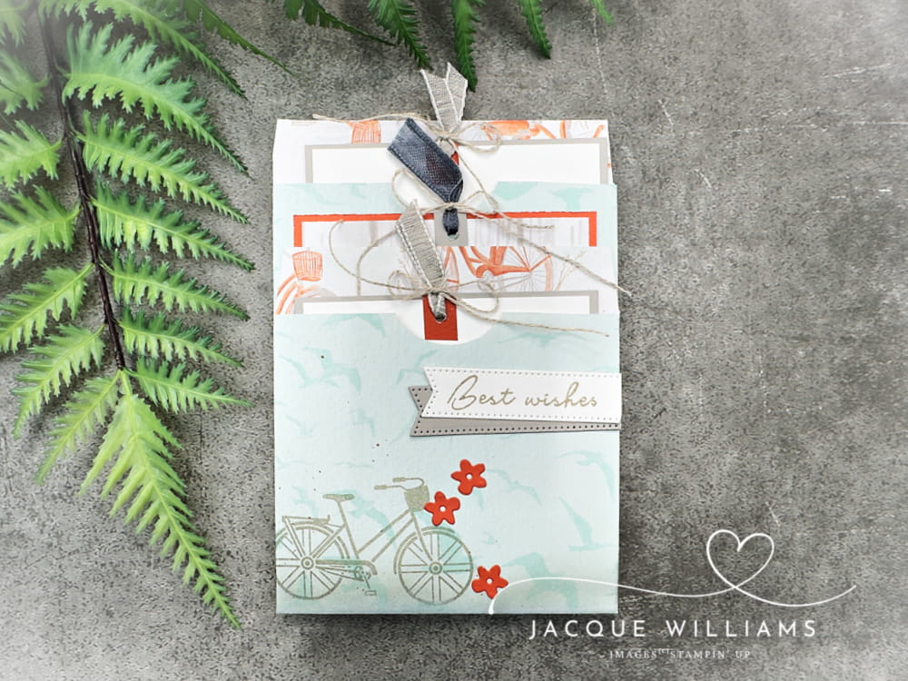 Paper Pumpkin Bikes & Blooms alternative project ideas with Jacque Williams - StampHappy.  Subscribe for a kit sent to you every month