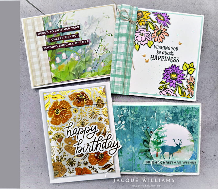 Easy Double Vision Papercrafting Technique & Variations