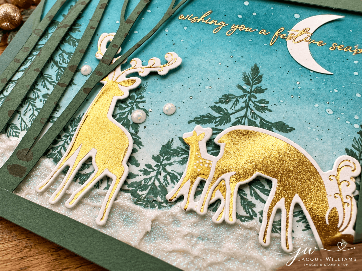 Aspens of Gratitude Autumn projects with Stampin' Up! Paper Pumpkin and Jacque Williams | StampHappy