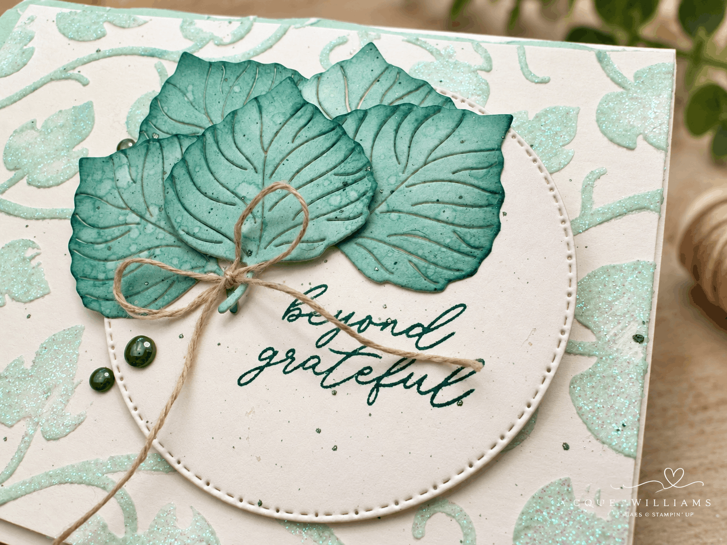 Aspens of Gratitude Autumn projects with Stampin' Up! Paper Pumpkin and Jacque Williams | StampHappy