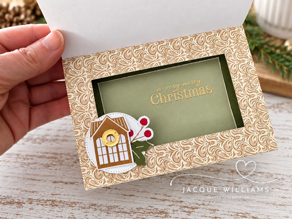 Try this fun Christmas card variations with the Noel Greetings Paper Pumpkin kit by Stampin' Up! Designs by Jacque Williams | StampHappy