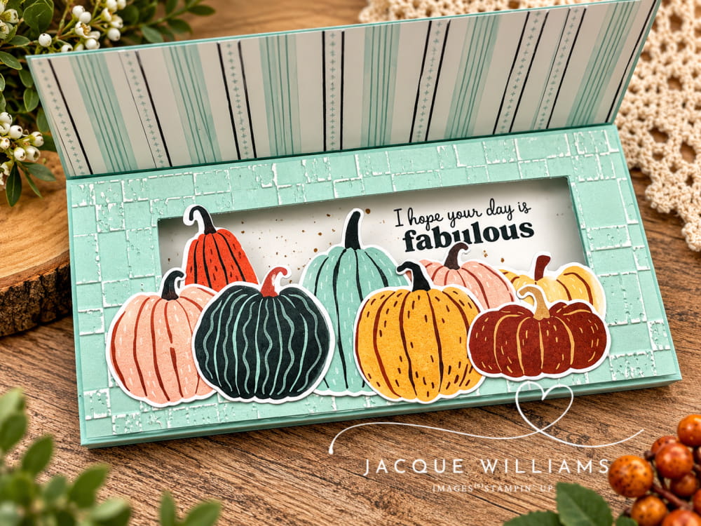 Shadow box fun fold card with Jacque Williams - free PDF basic instructions.