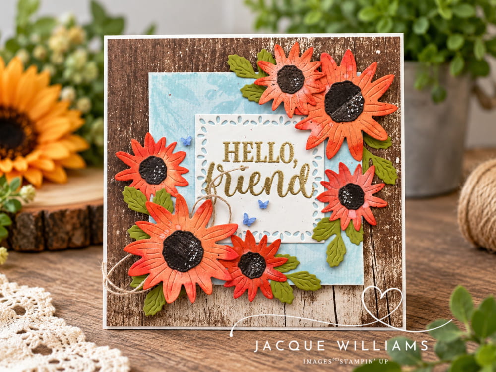 Shadow box fun fold card with Jacque Williams - free PDF basic instructions.